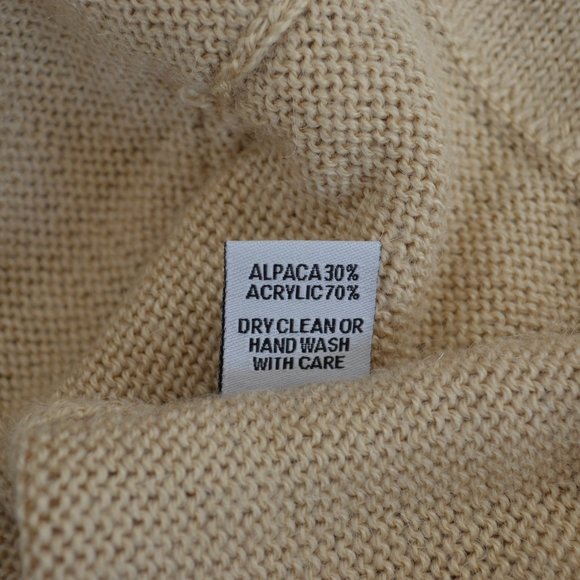 The Alpaca Connection Womens S Full Zip Sweater Nordic Print Blue Peru - Picture 11 of 16